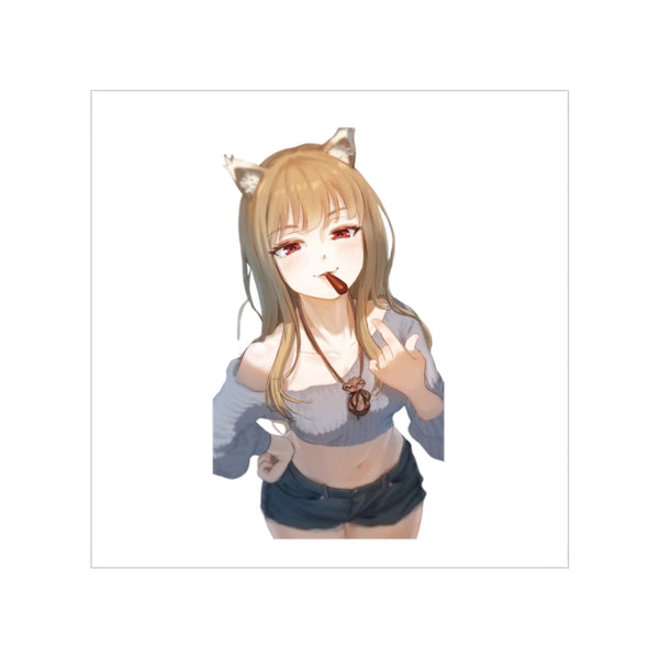Holo Come and Kiss Me Sticker