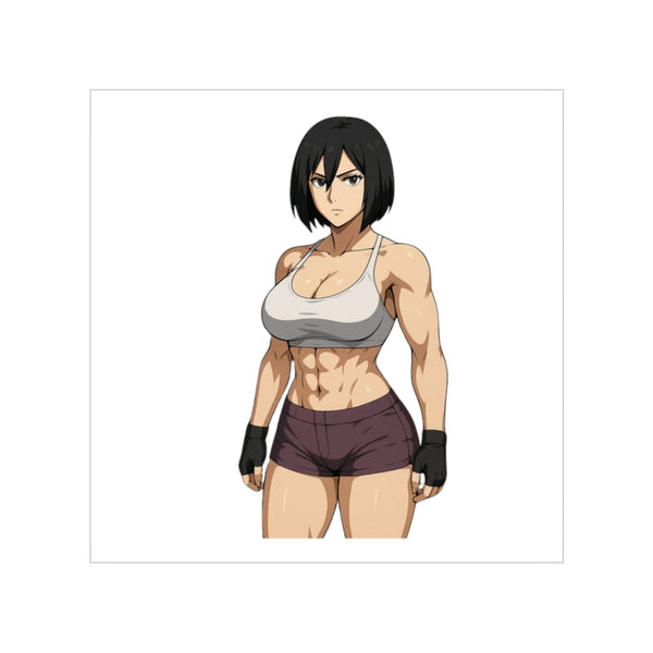 Strong Mikasa Ackerman Sticker