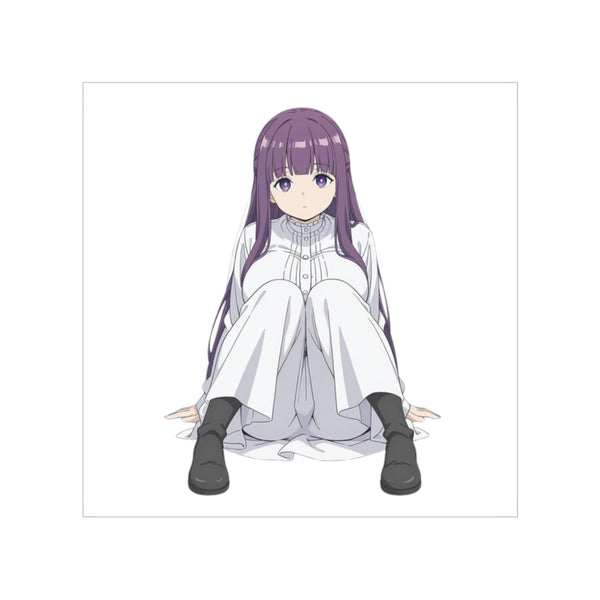 Fern Sitting Sticker