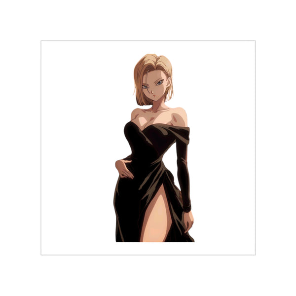 Sexy Dress Android 18 Sticker