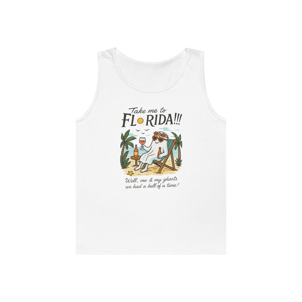 Take Me To Forida Unisex Heavy Cotton Tank Top