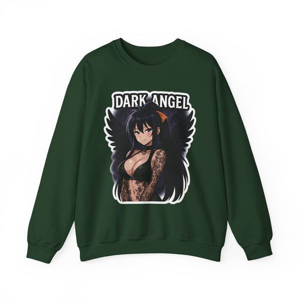 Akeno Himejima Dark Angel Unisex Heavy Blend™ Crewneck Sweatshirt