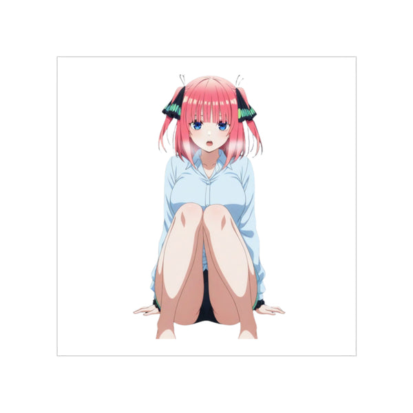 Nino Nakano Sitting Pose Sticker