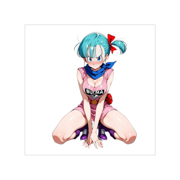 Hot And Shy Bulma Sticker