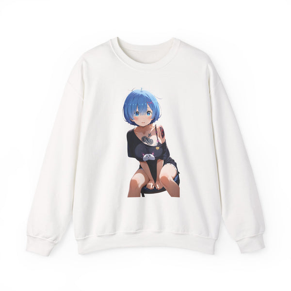 Sexy Rem Tattooed Unisex Heavy Blend™ Crewneck Sweatshirt