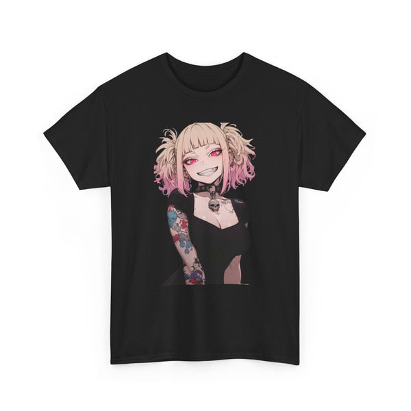 Gothic Himiko Toga Tattooed Crazy Unisex Heavy Cotton Tee