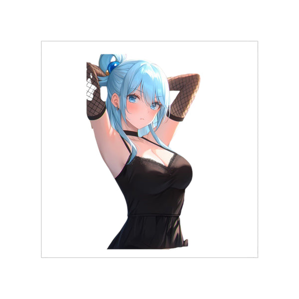 Seductive Aqua Sticker