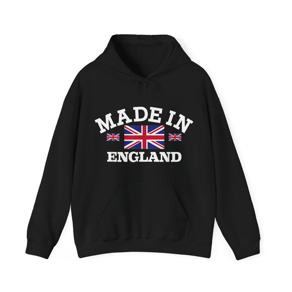 Made in England British Flag Union Jack Unisex Heavy Blend™ Hooded Sweatshirt