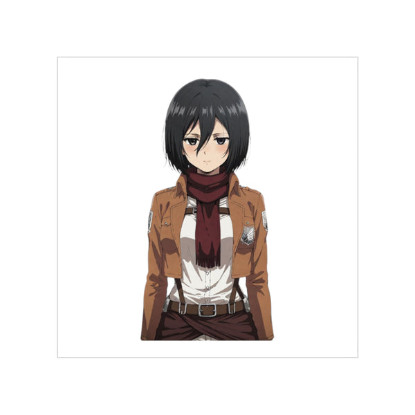 Sad Eyes Mikasa Ackerman Sticker