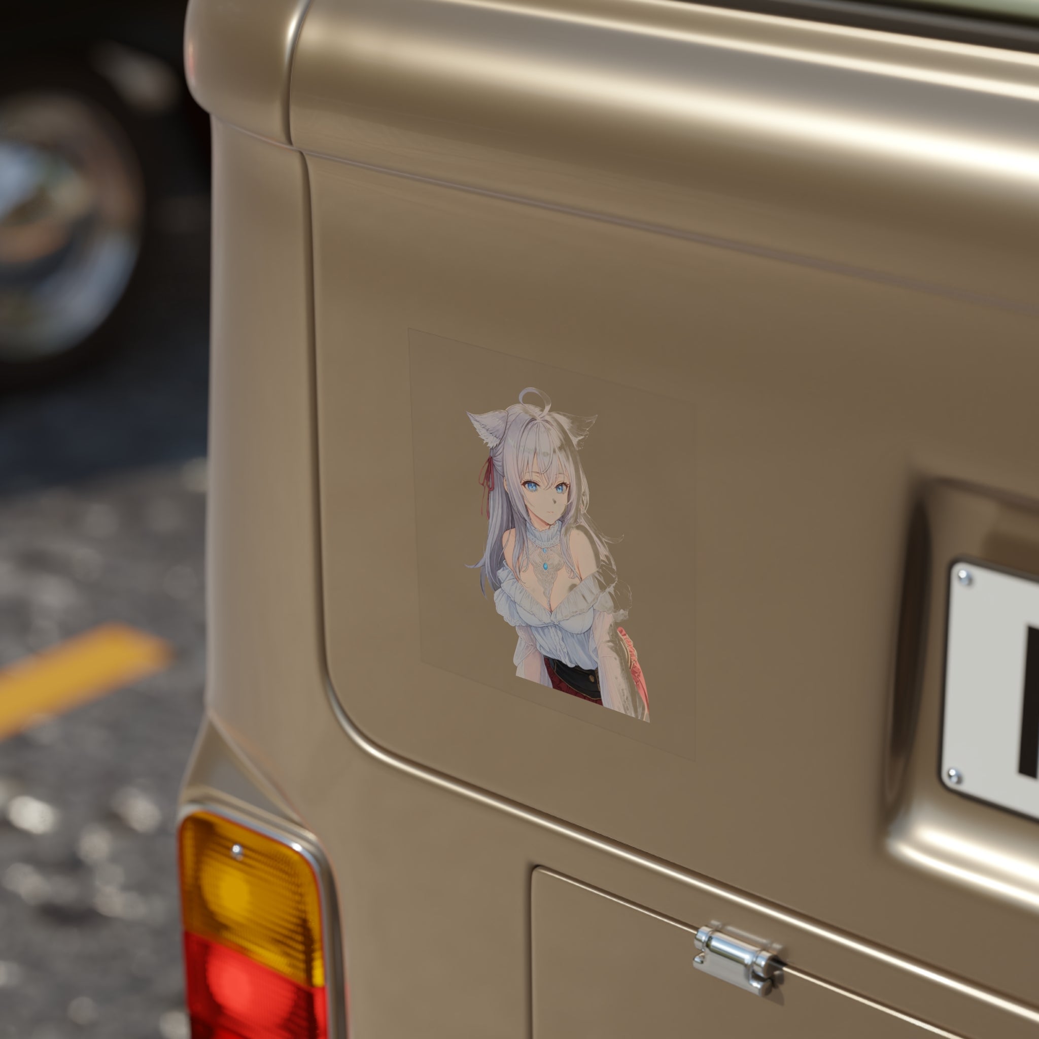 Alya Kujo: Elegant Feline Sticker