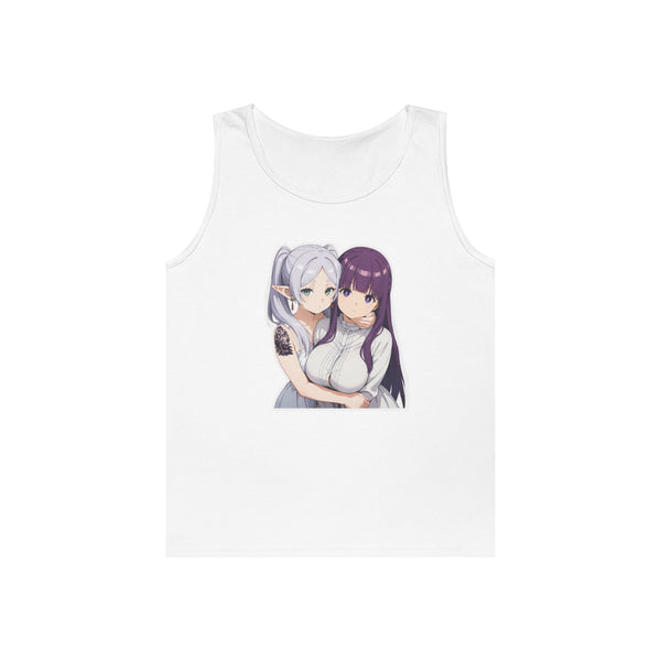 Fern x Frieren Waifu Heavy Cotton Tank Top