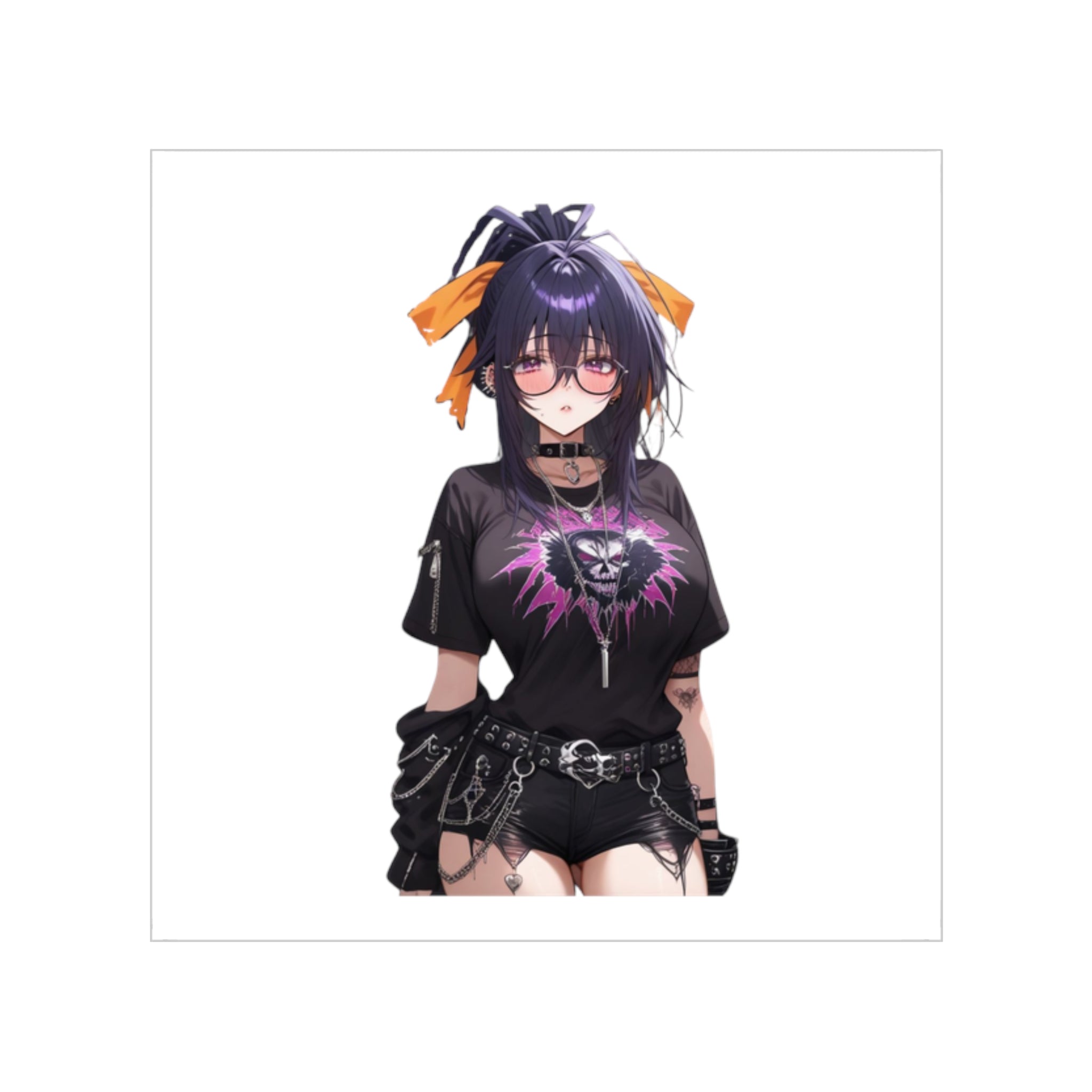 Akeno Himejima Fanart Sticker