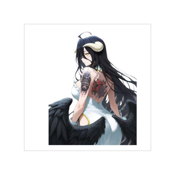 Gothic Albedo Overlord Waifu Sticker