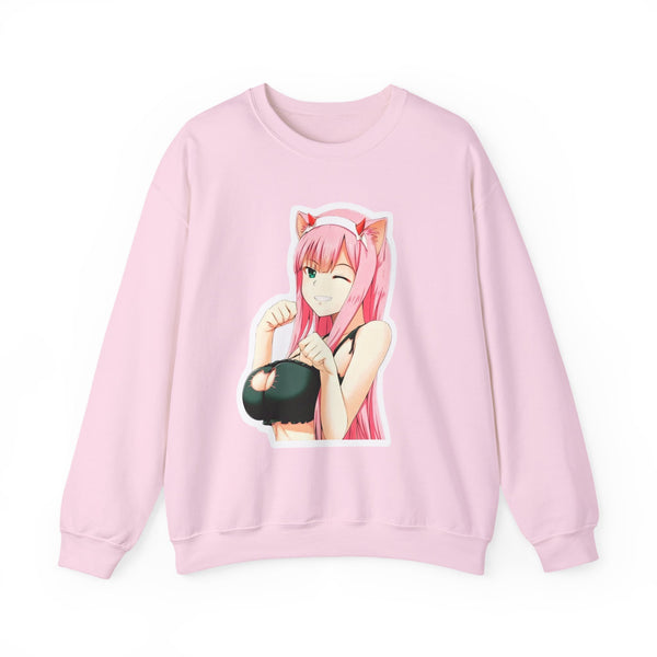 Zero Two Sexy Style Unisex Heavy Blend™ Crewneck Sweatshirt